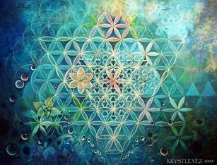 Sacred geometry mandala – A Healing Space